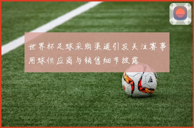 世界杯足球采购渠道引发关注赛事用球供应商与销售细节披露